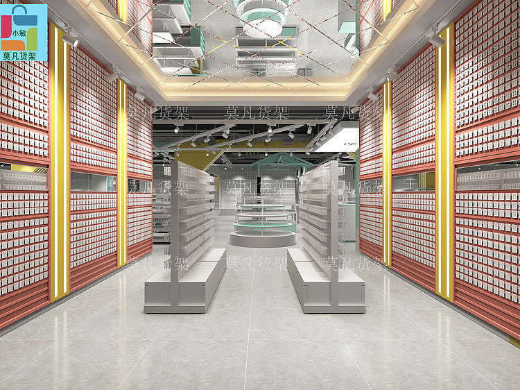 莫凡货架实力厂家-呼和浩特小精品店货架可整店输出