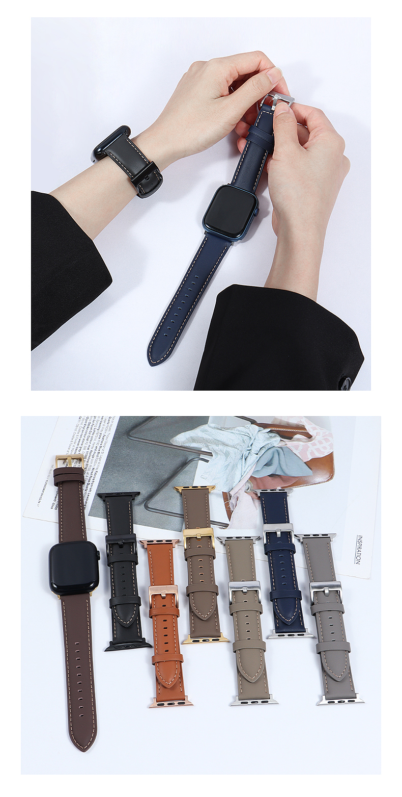 适用苹果手表真皮表带 平纹真皮表带 拍摄 详情页（图ZMzM1OTMyODMy） - 其他平面 - 站酷设计师Wen5701原创素材 - 站酷ZCOOL