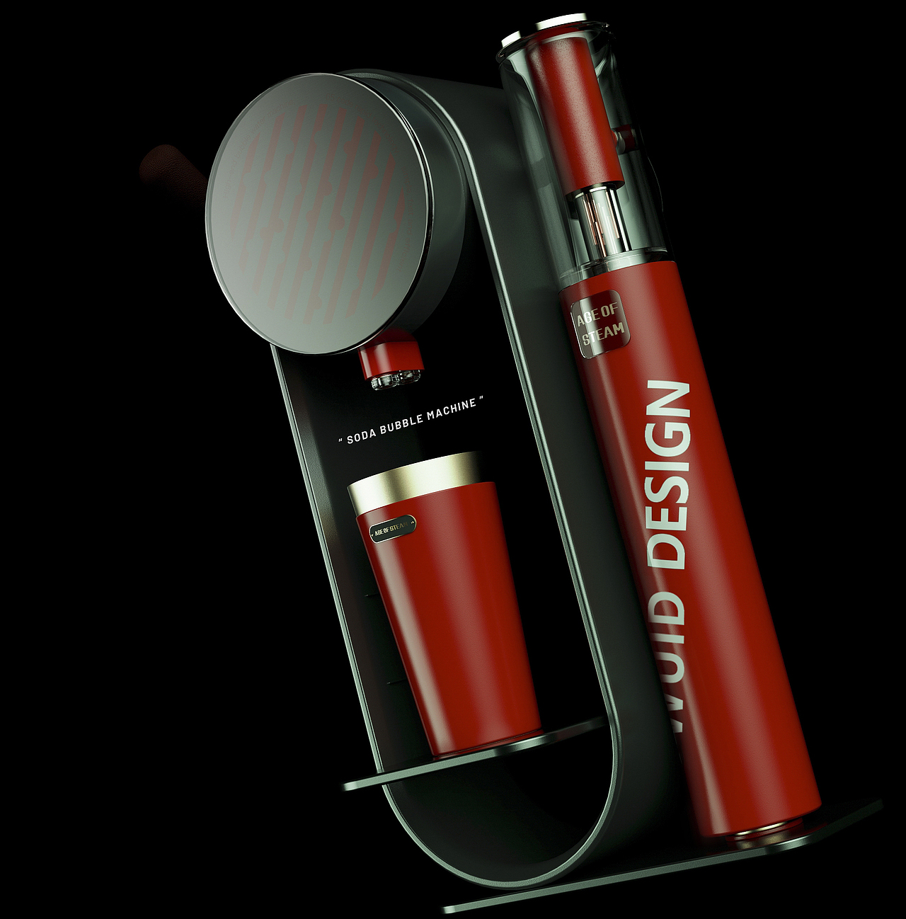 WUID 概念制冷气泡机|SODA 你的清凉时刻来啦，请查收（图ZMzY5NDE0NTcy） - 生活用品 - 站酷设计师物的印记设计原创素材 - 站酷ZCOOL