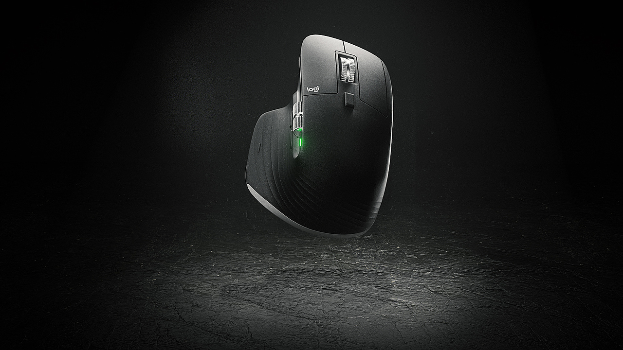 【罗技 MX Master 3】※※渲染练习