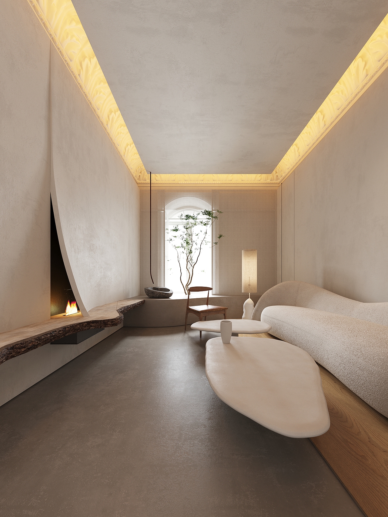 客厅空间——自然安静