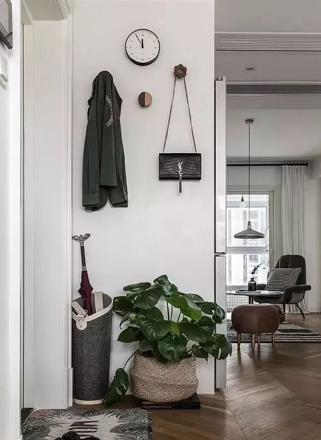 她89㎡的家开挂了,小两居还能拥有衣帽间、开放式书房