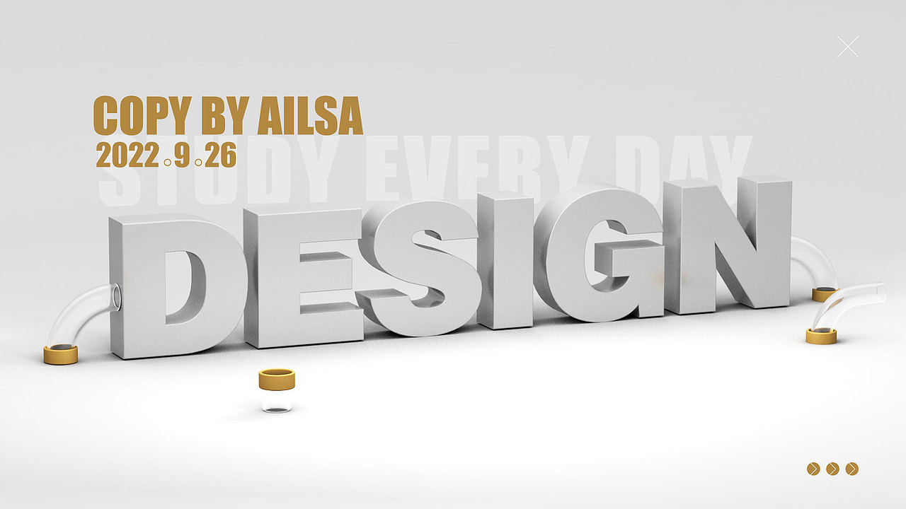 c4d 練習(xí)小品（圖ZMzE4NDEyODcy） - 其他三維 - 站酷設(shè)計(jì)師AilsaGO原創(chuàng)素材 - 站酷ZCOOL