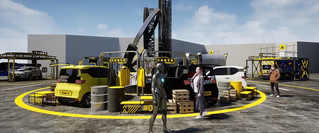 【UE5】一些做过得场景扔进虚幻5里面做个练习（图ZMzM1MDQ2NTQ4） - 建筑/空间 - 站酷设计师柯博文1086原创素材 - 站酷ZCOOL