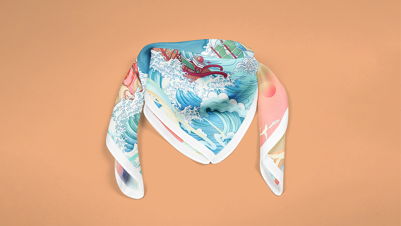 鉴真大师NFT视觉形象设计