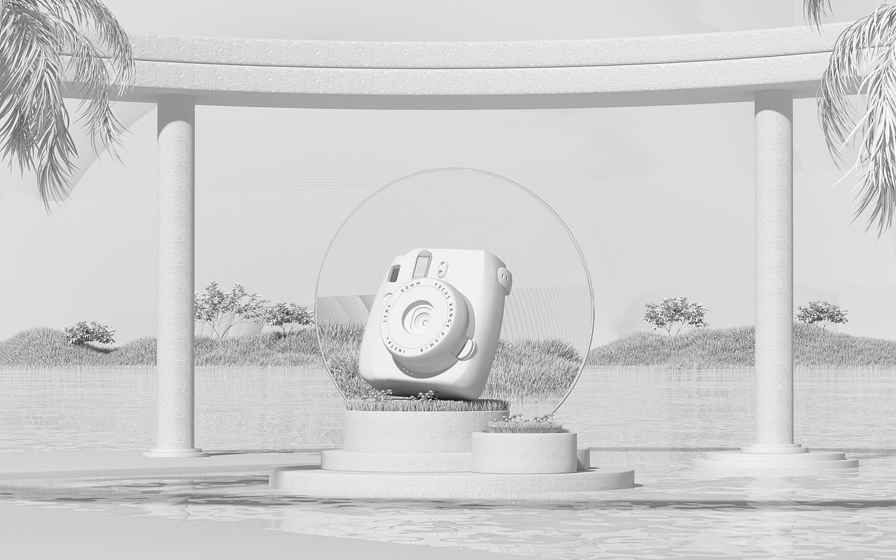 超现实日常练习+C4D+OC+PS后期