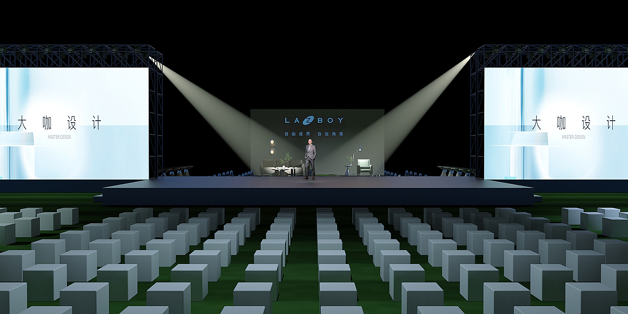 产品类发布会（室内+室外+供应商大会）（图ZMzAzNzE0NjIw） - 舞台美术 - 站酷设计师NIKO鸭原创素材 - 站酷ZCOOL