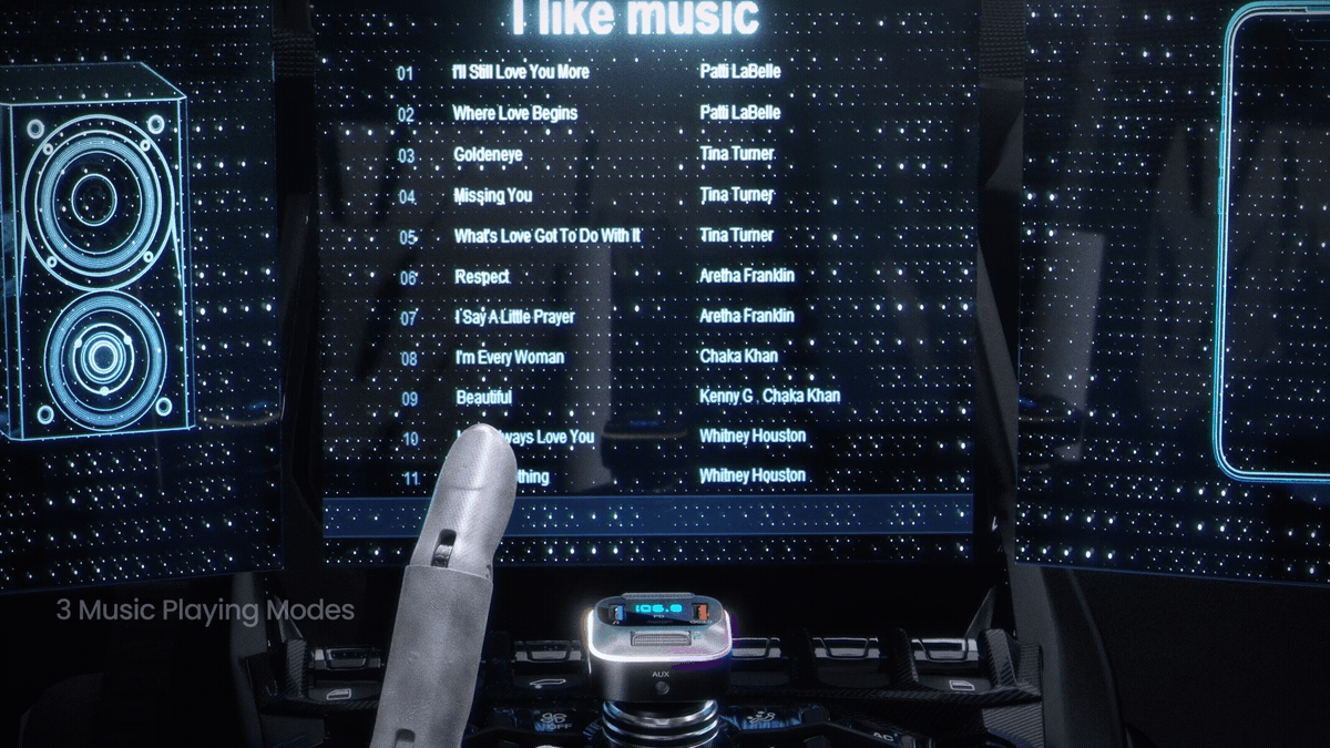 3 Music Modes/ 3种模式