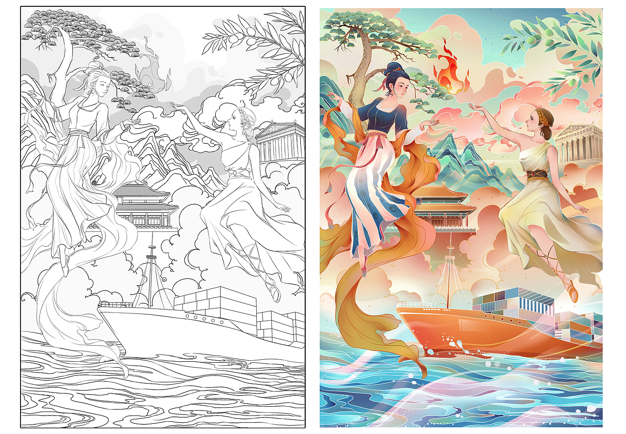 星蔚插画 | 中国日报《ChinaDaily》海外版近期合辑