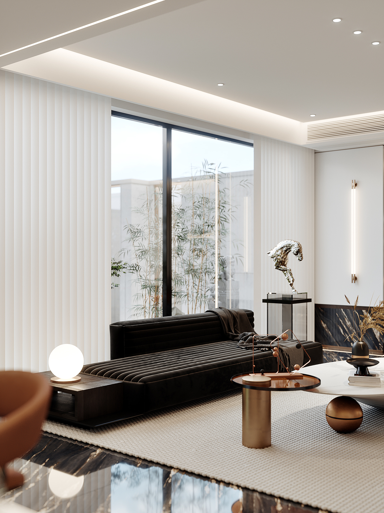 鸿烨表现|现代轻奢简约风