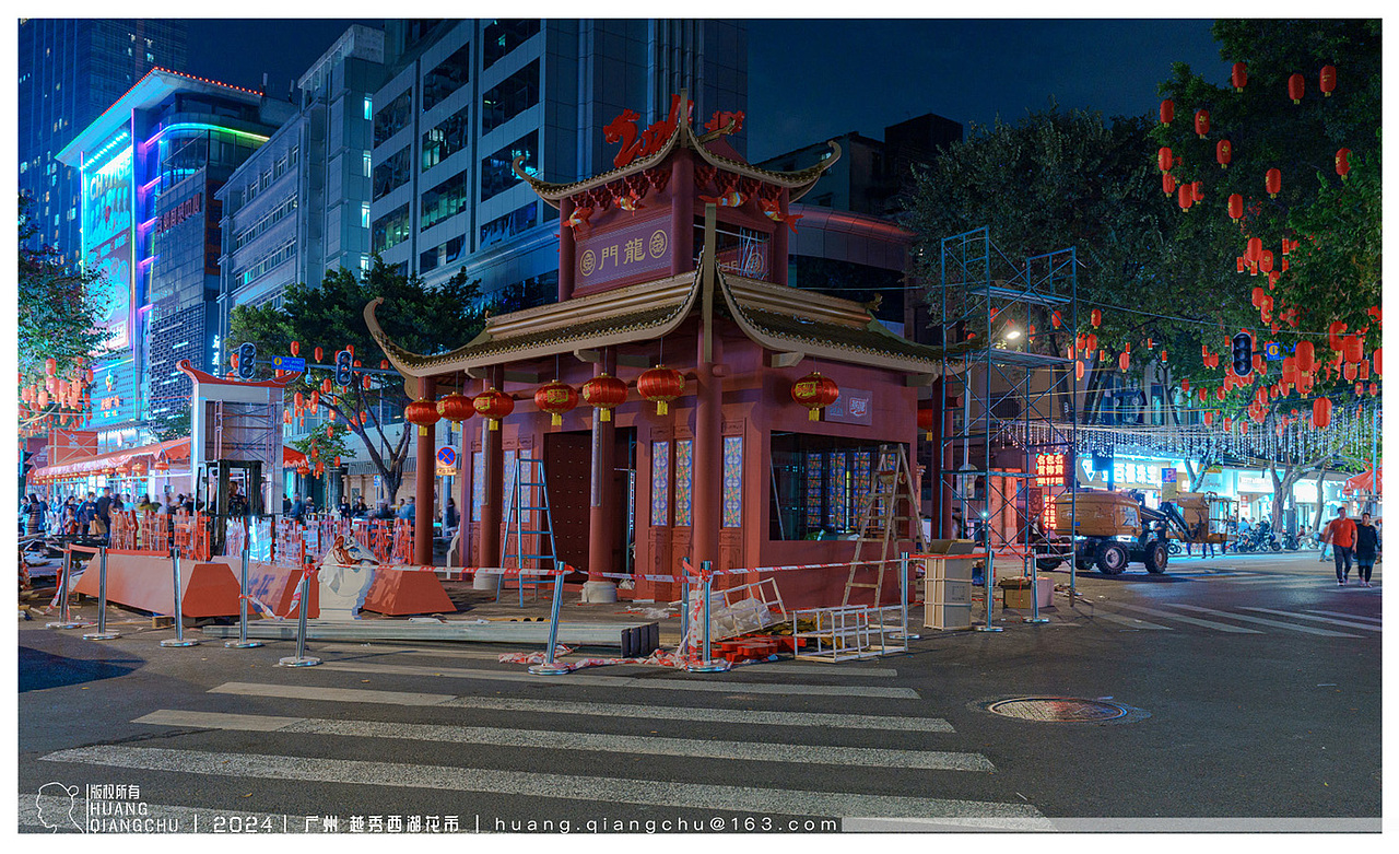 广州 越秀西湖花市｜开市前夕（图ZMzYxNTg3NTY4） - 环境/建筑摄影 - 站酷设计师HQC的视界观原创素材 - 站酷ZCOOL