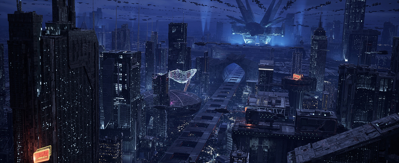 UE4/UE5作品——未来城市（图ZMzIxMzU2NTQ0） - 短片 - 站酷设计师阿阿文原创素材 - 站酷ZCOOL