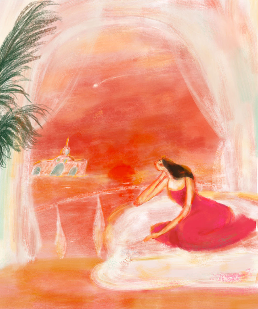 喜欢孤独（图ZMzYxODE0MTgw） - 商业插画 - 站酷设计师请叫我哪吒吒原创素材 - 站酷ZCOOL