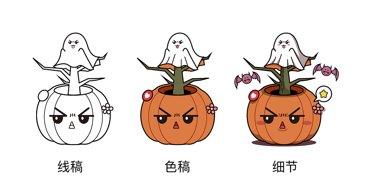 【画师繁星2.0】第六期第二周-烦躁的南瓜（图ZMzUzNTA2NjM2） - 商业插画 - 站酷设计师倪慢慢原创素材 - 站酷ZCOOL