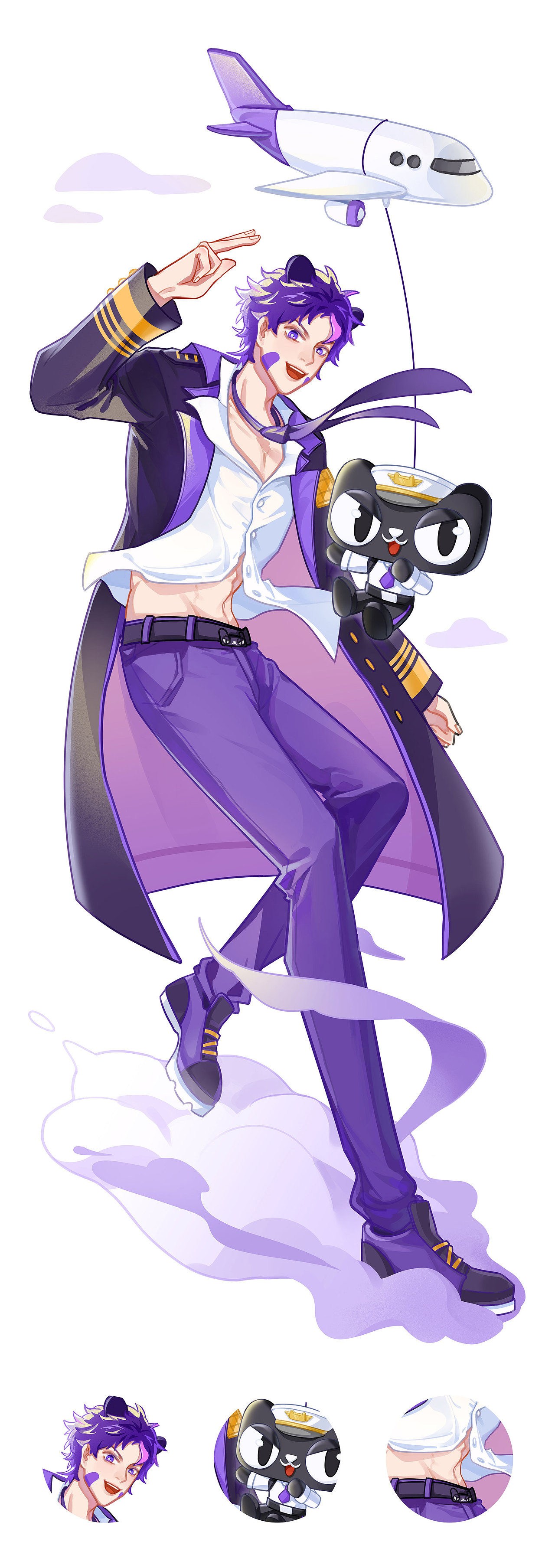 一些工作图（图ZMjk2NzQ1Mjcy） - 商业插画 - 站酷设计师汐音三金原创素材 - 站酷ZCOOL