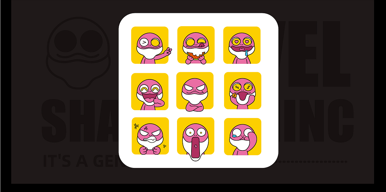 蜥叔IP形象（图ZMzA3MTA1MzM2） - 其他平面 - 站酷设计师罗卜哦原创素材 - 站酷ZCOOL