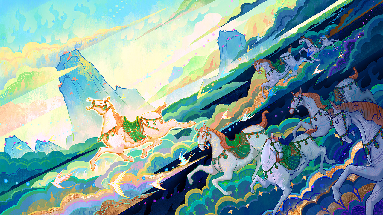 法修2022个人插画合集（图ZMzI2ODM2ODE2） - 商业插画 - 站酷设计师法修Stampede原创素材 - 站酷ZCOOL