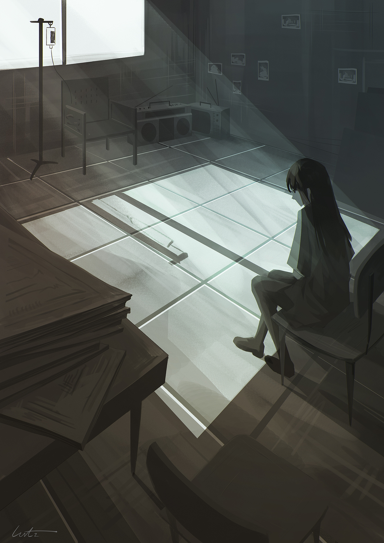 空空（图ZMzI2NTI0NzI4） - 艺术插画 - 站酷设计师俫儿原创素材 - 站酷ZCOOL