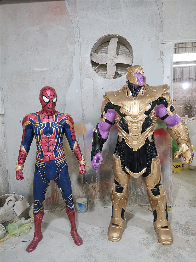 玻璃钢卡通雕塑摆件