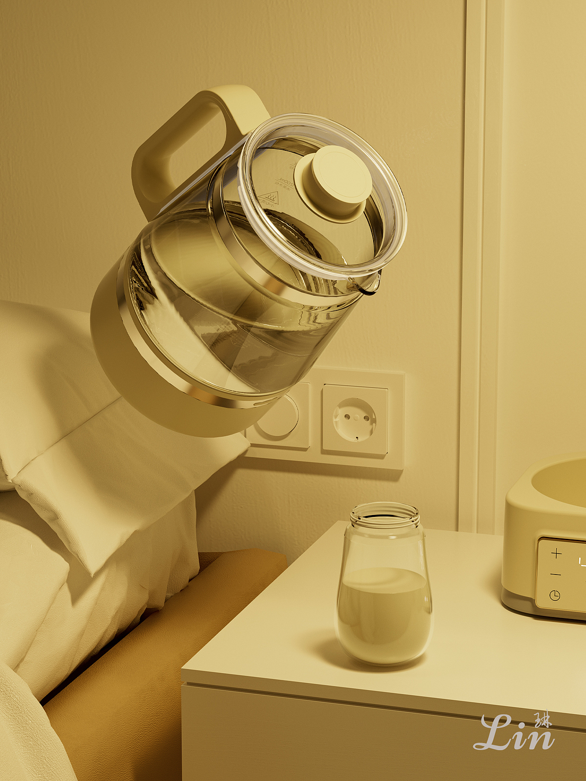 调奶器渲染（图ZMzY2ODM5NzEy） - 产品 - 站酷设计师衍生o原创素材 - 站酷ZCOOL