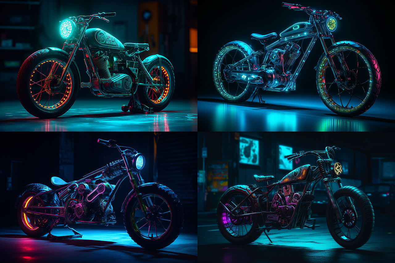 AI · 赛博朋克世界主题矩阵