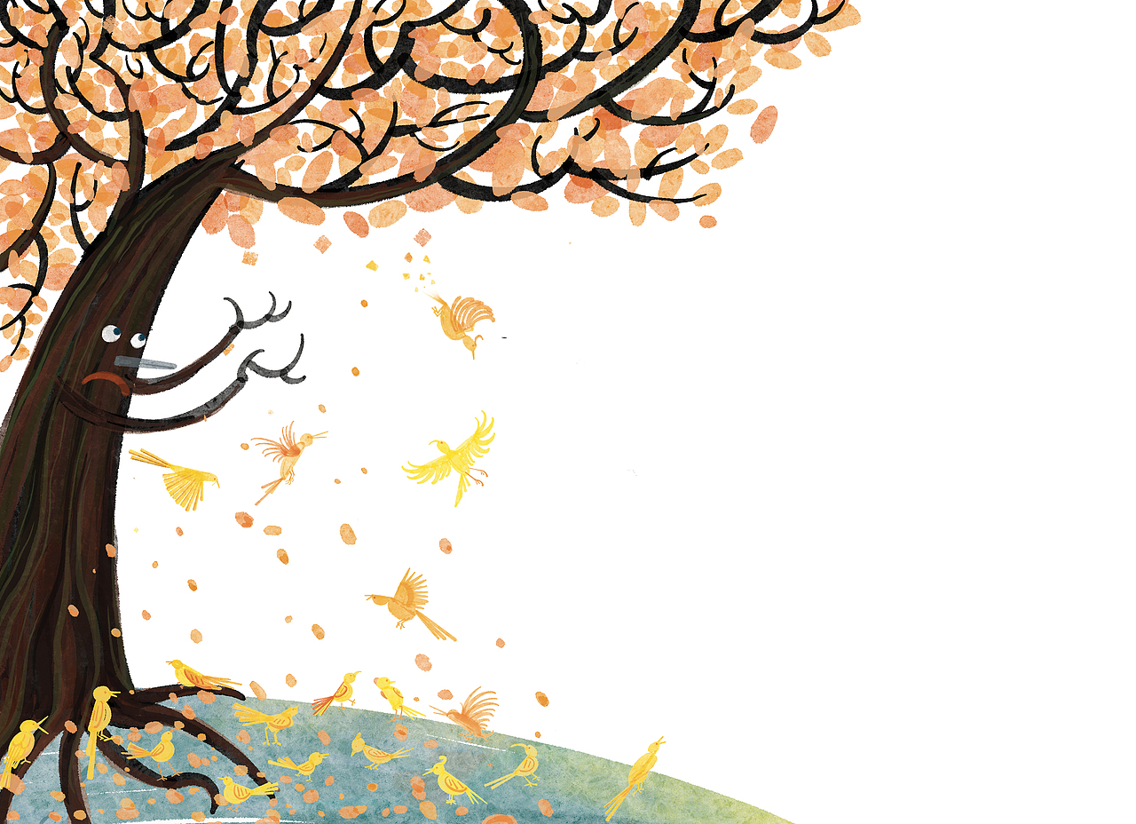 出版社故事书配图-儿童插画