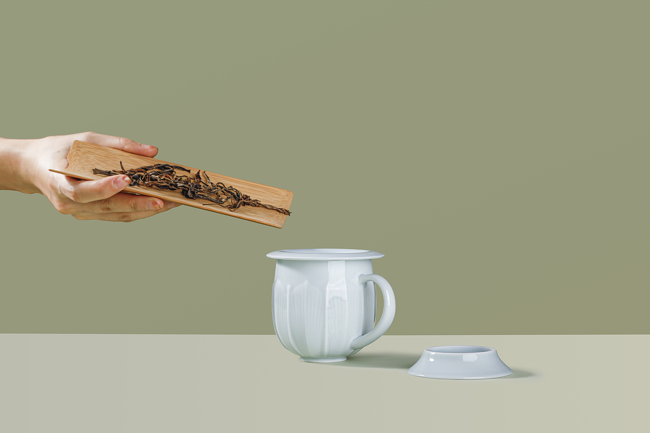 莲说快客茶具 | 桌面上的清幽之花（图ZMzEyMjE0OTU2） - 产品摄影 - 站酷设计师一节复一节原创素材 - 站酷ZCOOL