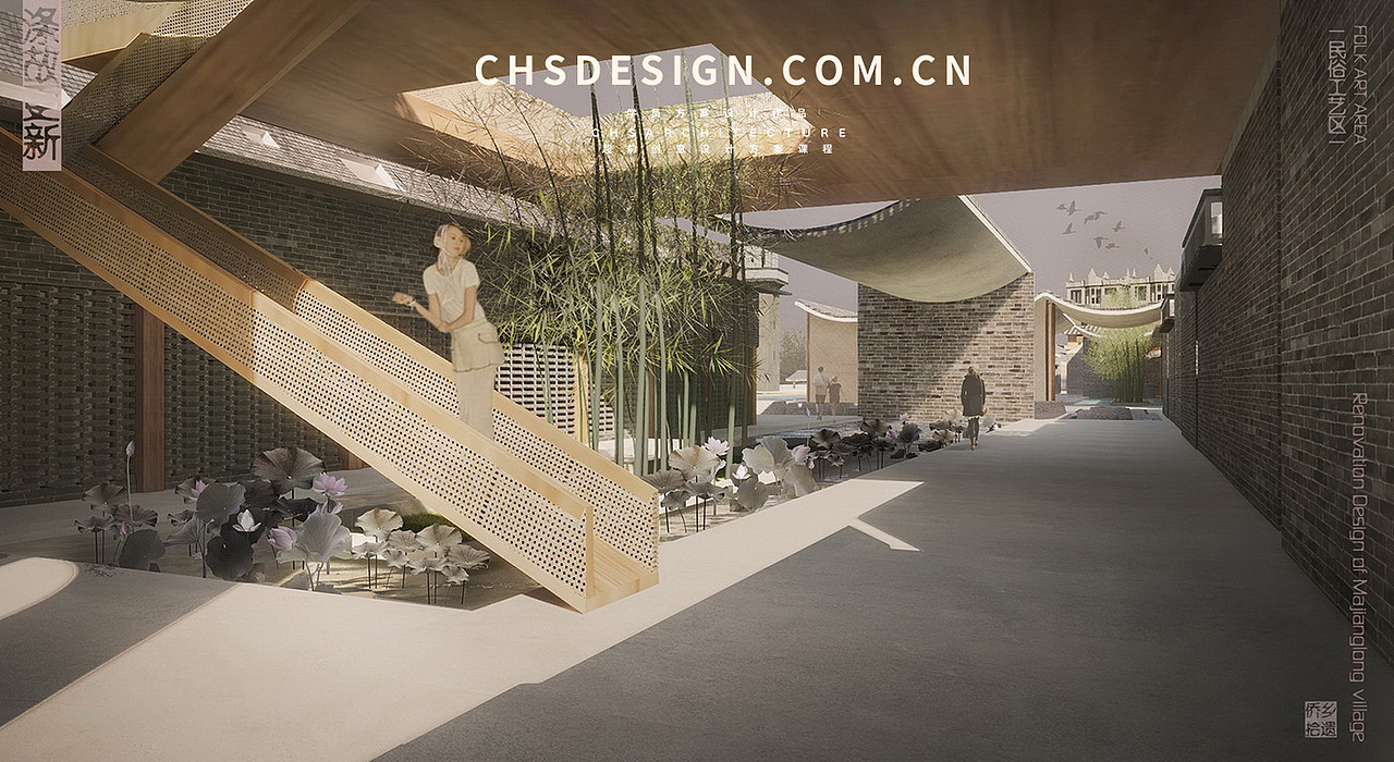 古朴风旧建筑景观改造设计丨超前设计CHS ARCHITECTURE（图ZMzE4OTY3MjA0） - 景观设计 - 站酷设计师超前设计CHS原创素材 - 站酷ZCOOL