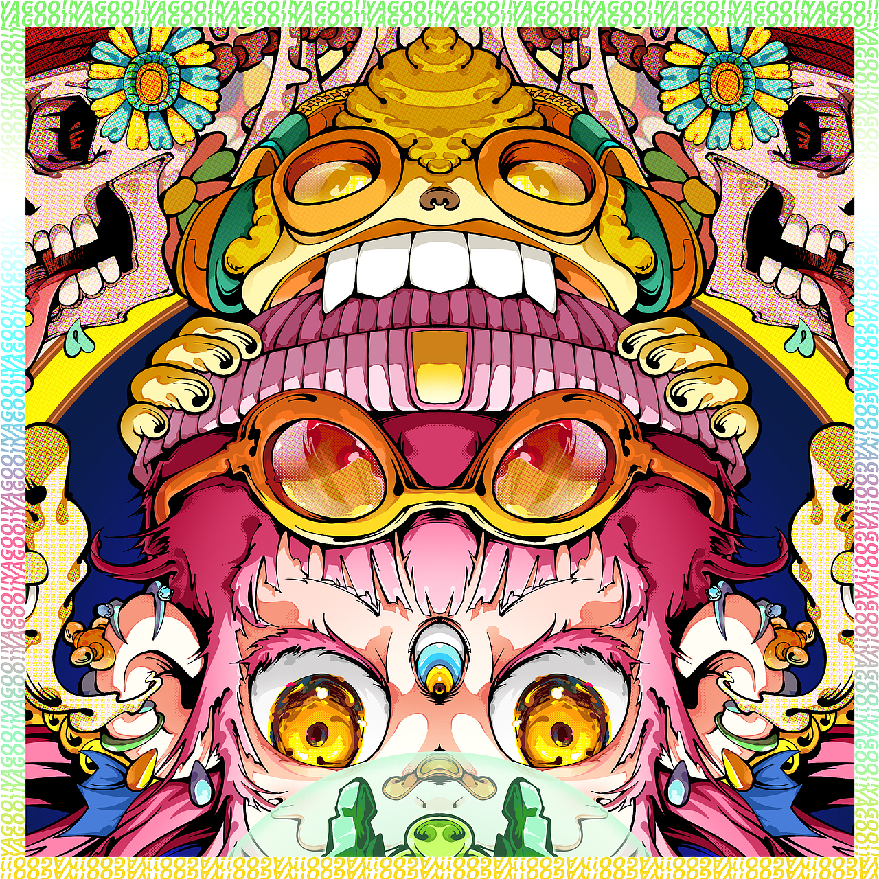 原创插画/YAGOO！！（图ZMzM4NjU4MDI0） - 新锐潮流插画 - 站酷设计师GPoPuna吉波普娜原创素材 - 站酷ZCOOL