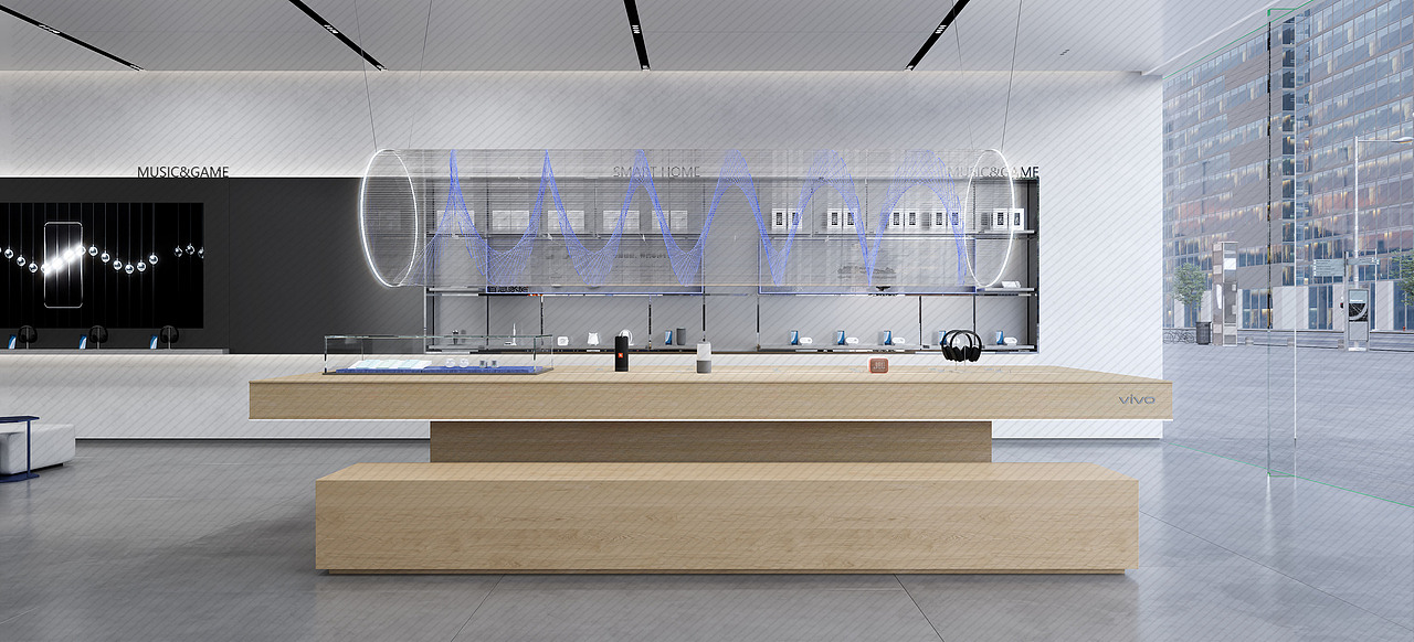 终端零售 I vivo 专区店空间设计节选