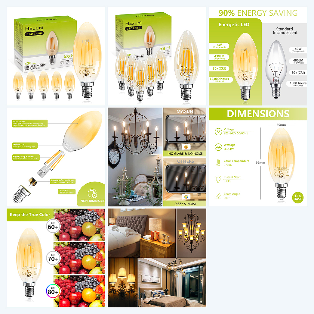 跨境电商亚马逊-喷金蜡烛灯（图ZMzE0NTU0MTg4） - 产品 - 站酷设计师春天和你原创素材 - 站酷ZCOOL