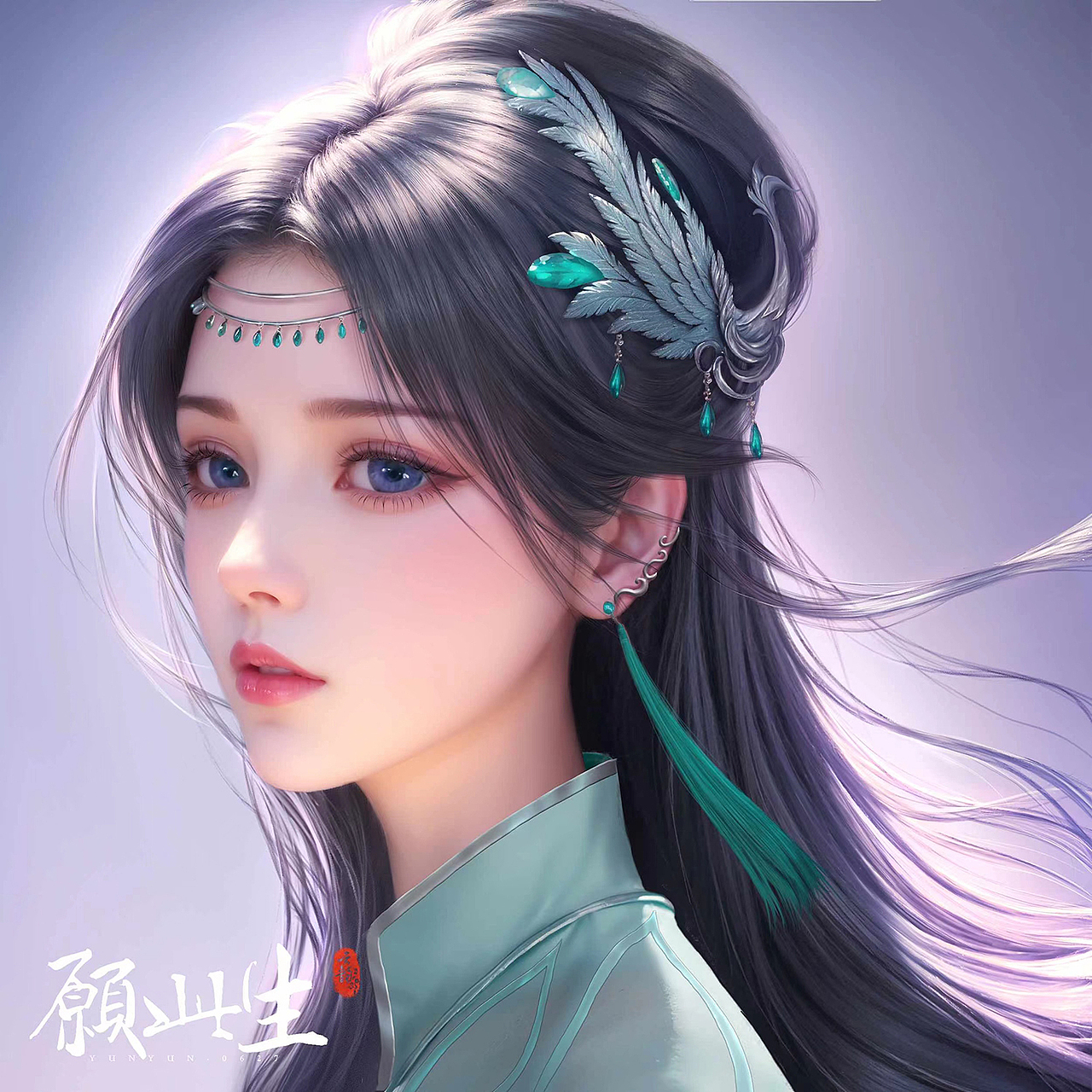 斗破苍穹云韵（图ZMzQ0MDk4MDc2） - 商业插画 - 站酷设计师大葱君原创素材 - 站酷ZCOOL