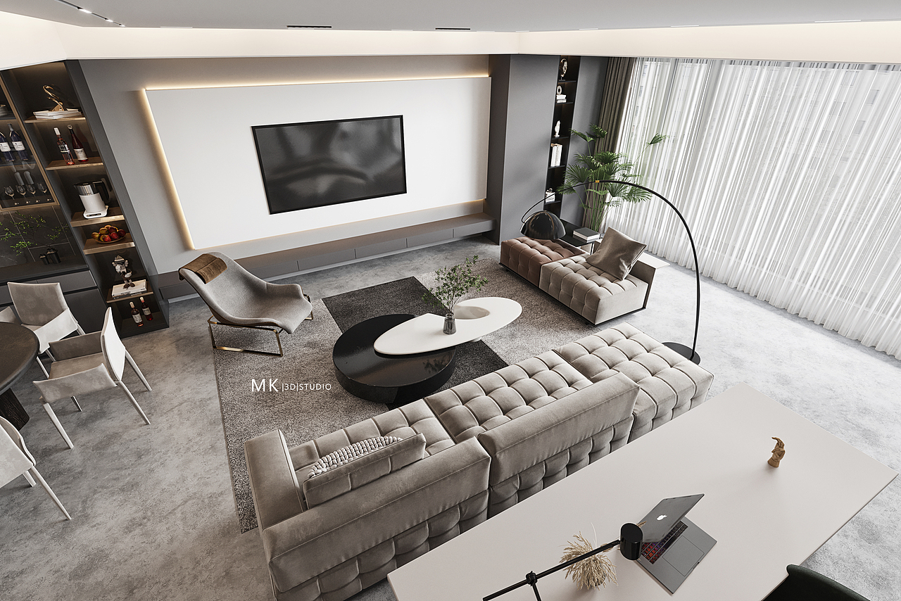 现代 大平层极简