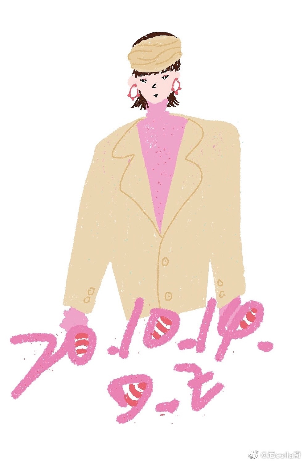 个人风格手指画