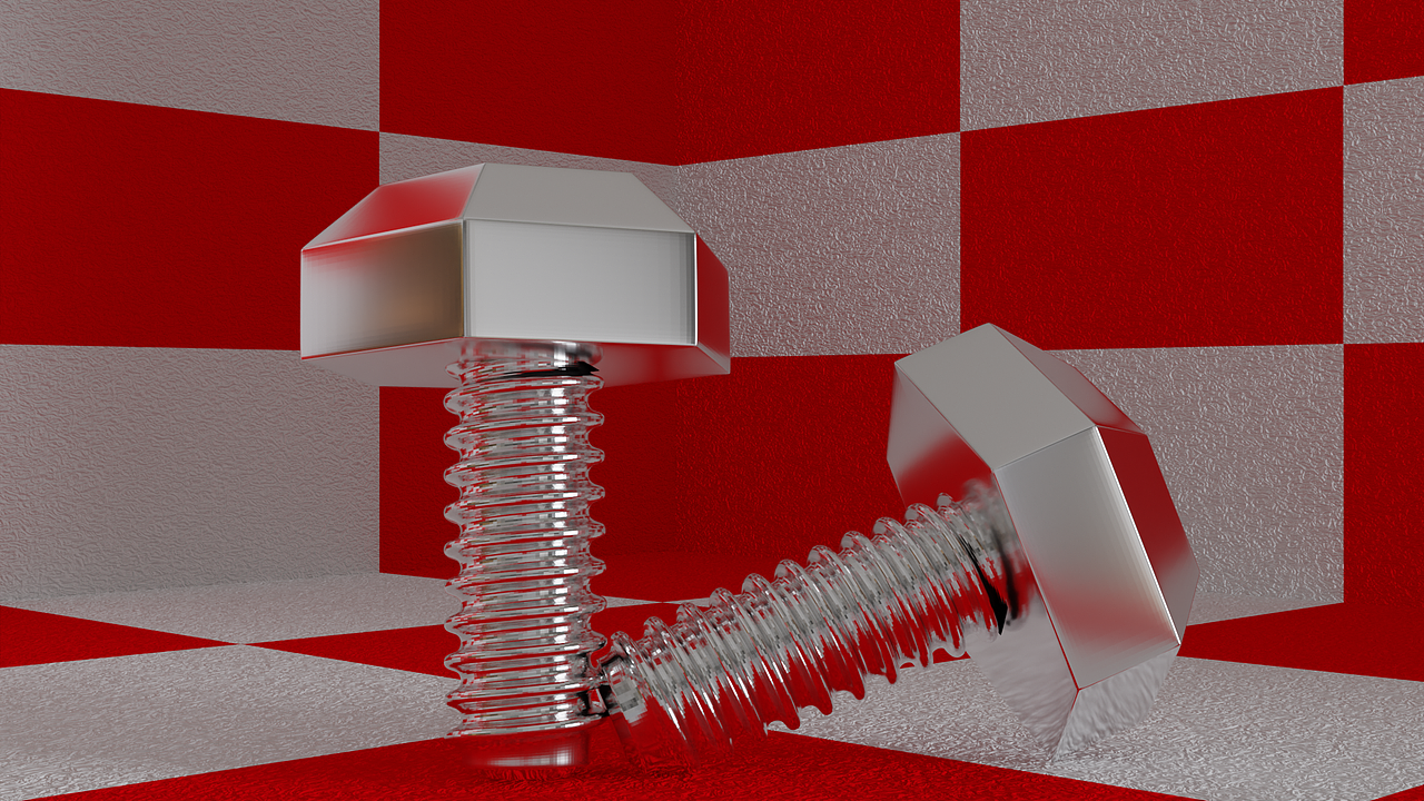 Blender - 建模+渲染（ Screw ）（图ZMzM2MTkwMjA0） - 产品 - 站酷设计师镇妖十三篇原创素材 - 站酷ZCOOL