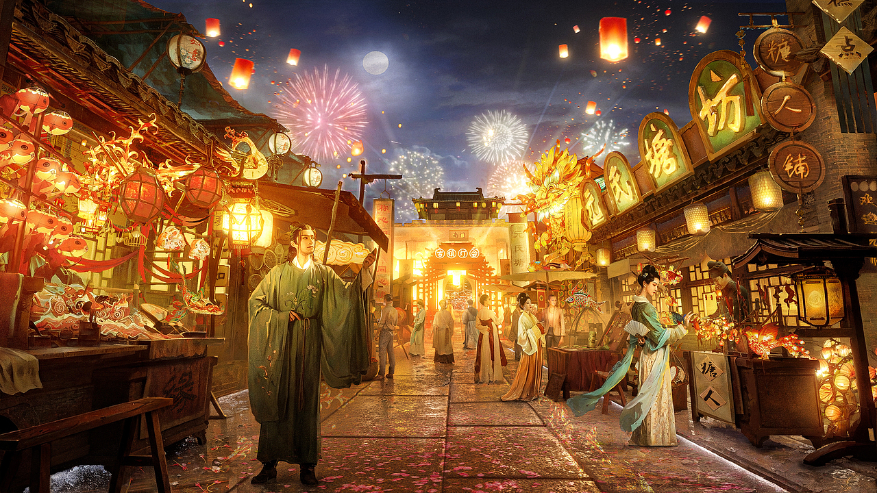 文旅项目-明水古城、古街（图ZMzUzNjkxODM2） - 景观设计 - 站酷设计师幻熊视觉原创素材 - 站酷ZCOOL