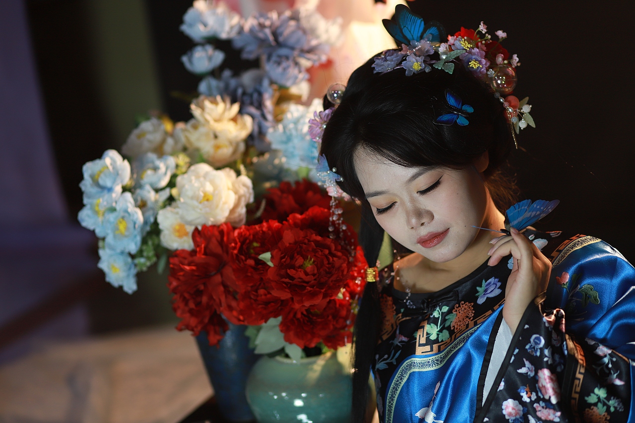 原创清汉女古风摄影