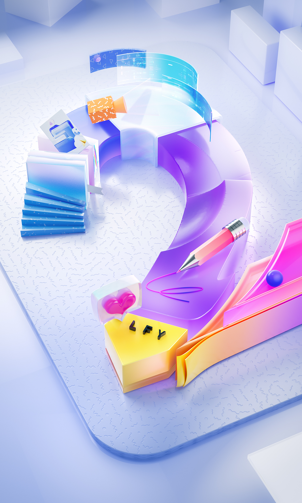 玻璃材质练习【Glass exercise】（图ZMzM4NTU2MDM2） - 产品 - 站酷设计师小写的F原创素材 - 站酷ZCOOL