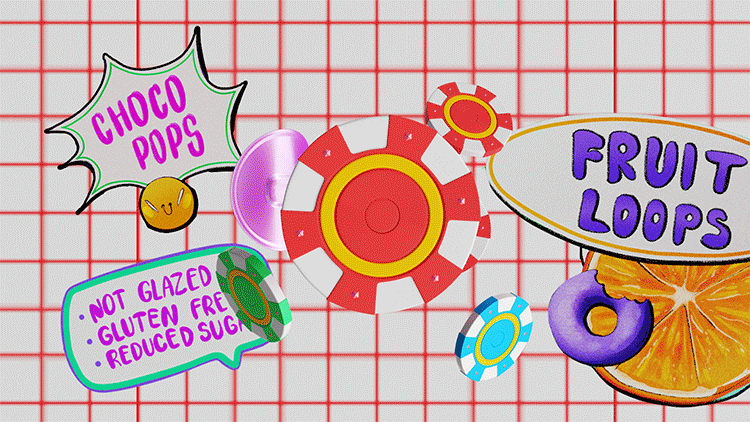 C4D动态学员Hakuer-卡通色彩动态临摹