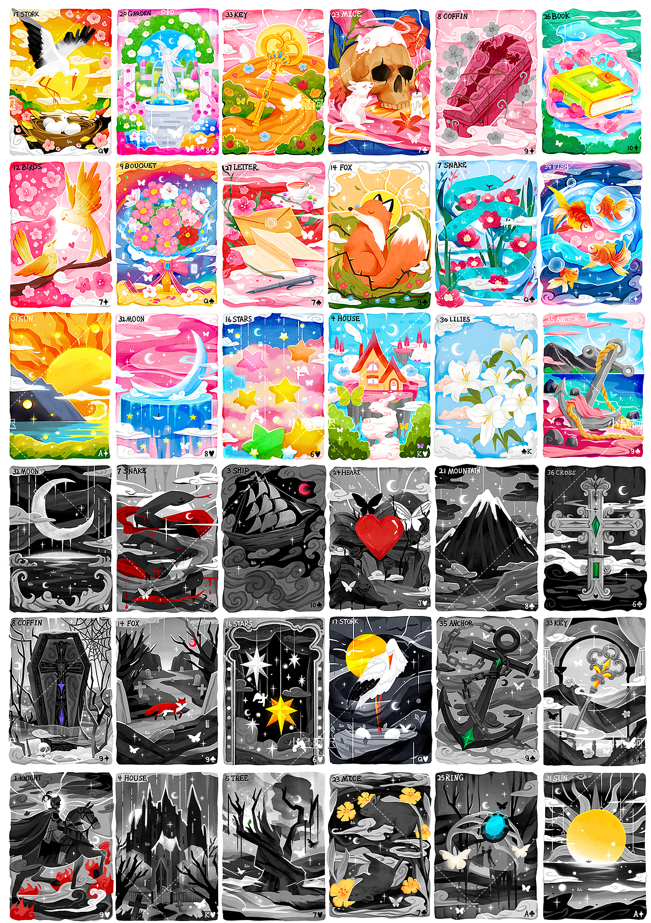 《梦游者雷诺曼》噩梦&美梦插画展示（图ZMzQ0MzM2MzUy） - 新锐潮流插画 - 站酷设计师小鼠阿迟原创素材 - 站酷ZCOOL