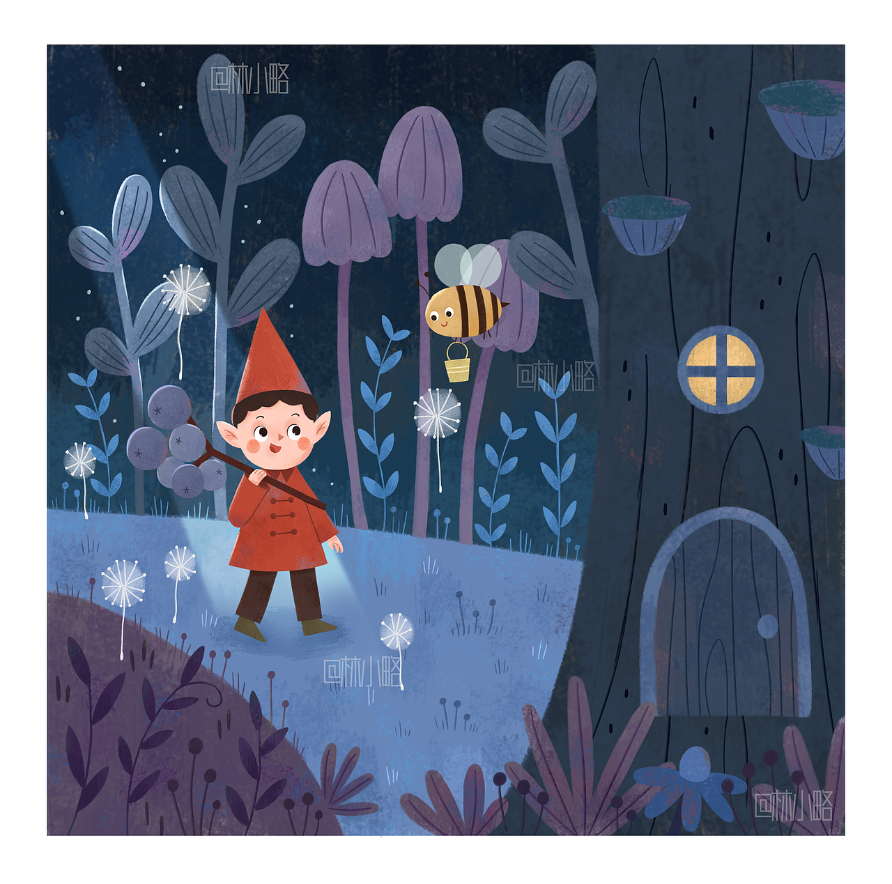 2021年小画（图ZMzQ3MjU2OTU2） - 儿童插画 - 站酷设计师林小略原创素材 - 站酷ZCOOL