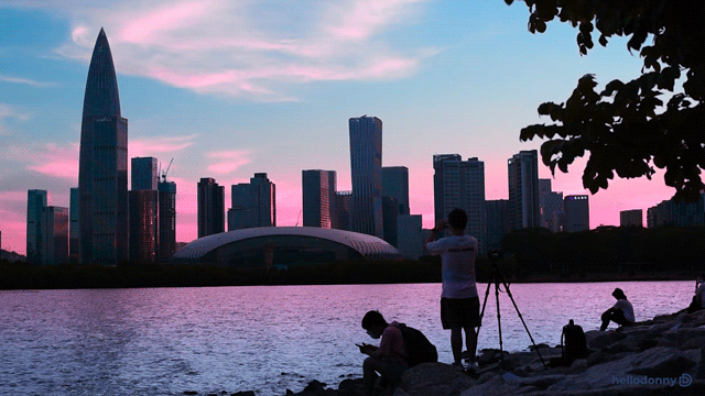 忙里偷闲,城市慢生活 | GIF动态摄影