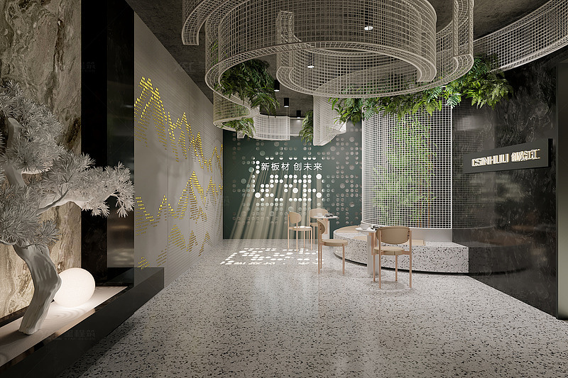 南昌江汇新材料展厅（图ZMzMxMjgwMzA4） - 展陈设计 - 站酷设计师展厅资源联盟原创素材 - 站酷ZCOOL
