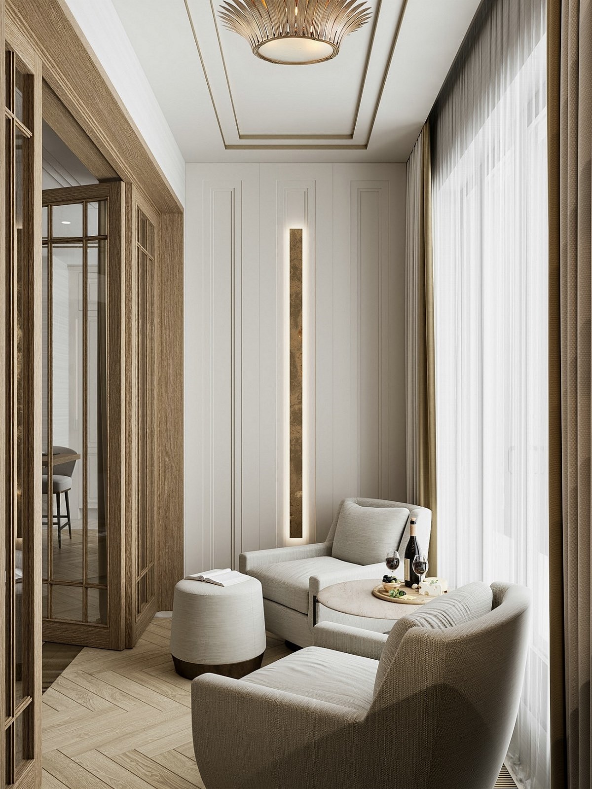 现代家装金属质感美