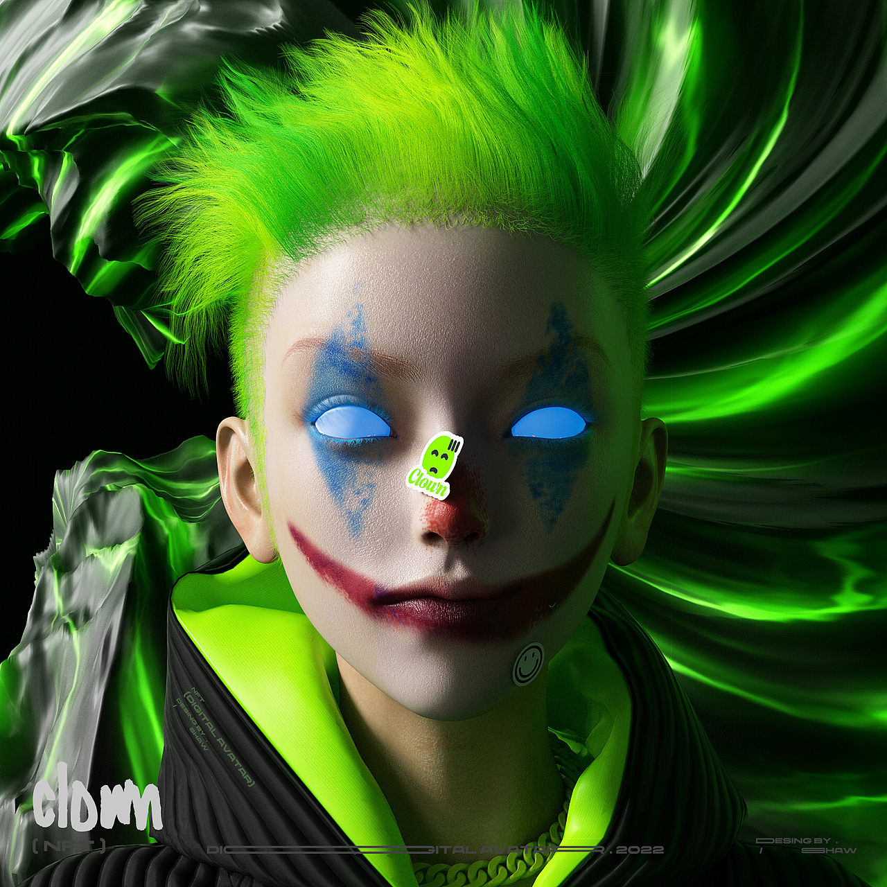 数字人头像_流行语_肖坤前_shaw-站酷zcool