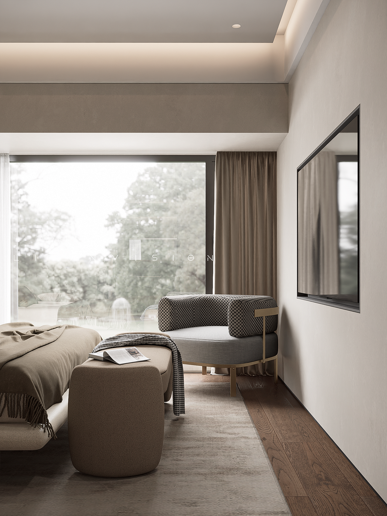 SketchUp空间表现（图ZMzQ5ODU0OTk2） - 家装设计 - 站酷设计师里研VISION原创素材 - 站酷ZCOOL