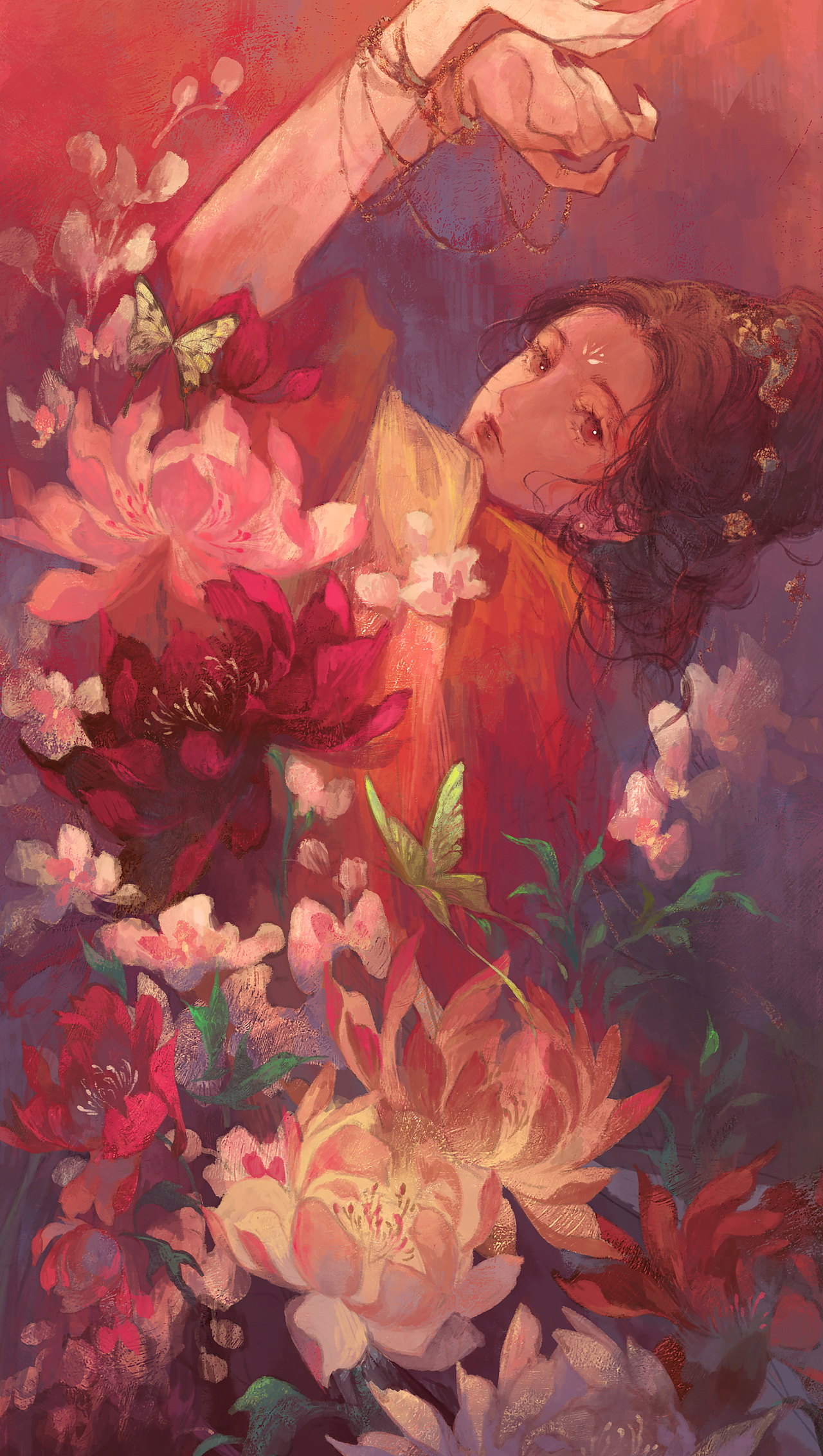 作品整理|曾经非常喜欢用华丽而悲戚的红色