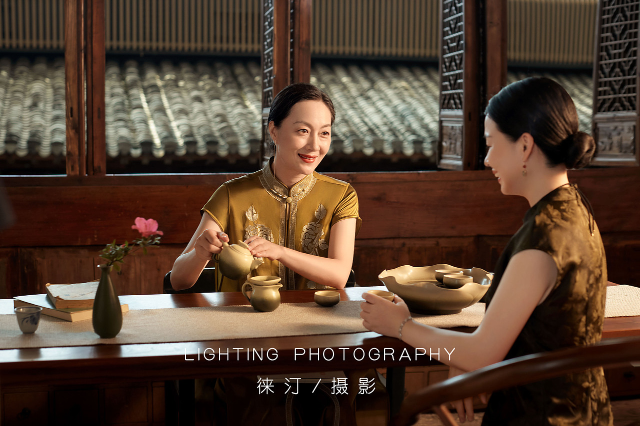 中国风女装摄影，古风，中秋形象片拍摄，新中式女装（图ZMzYyMjU3MjA0） - 产品摄影 - 站酷设计师徕汀服装摄影原创素材 - 站酷ZCOOL