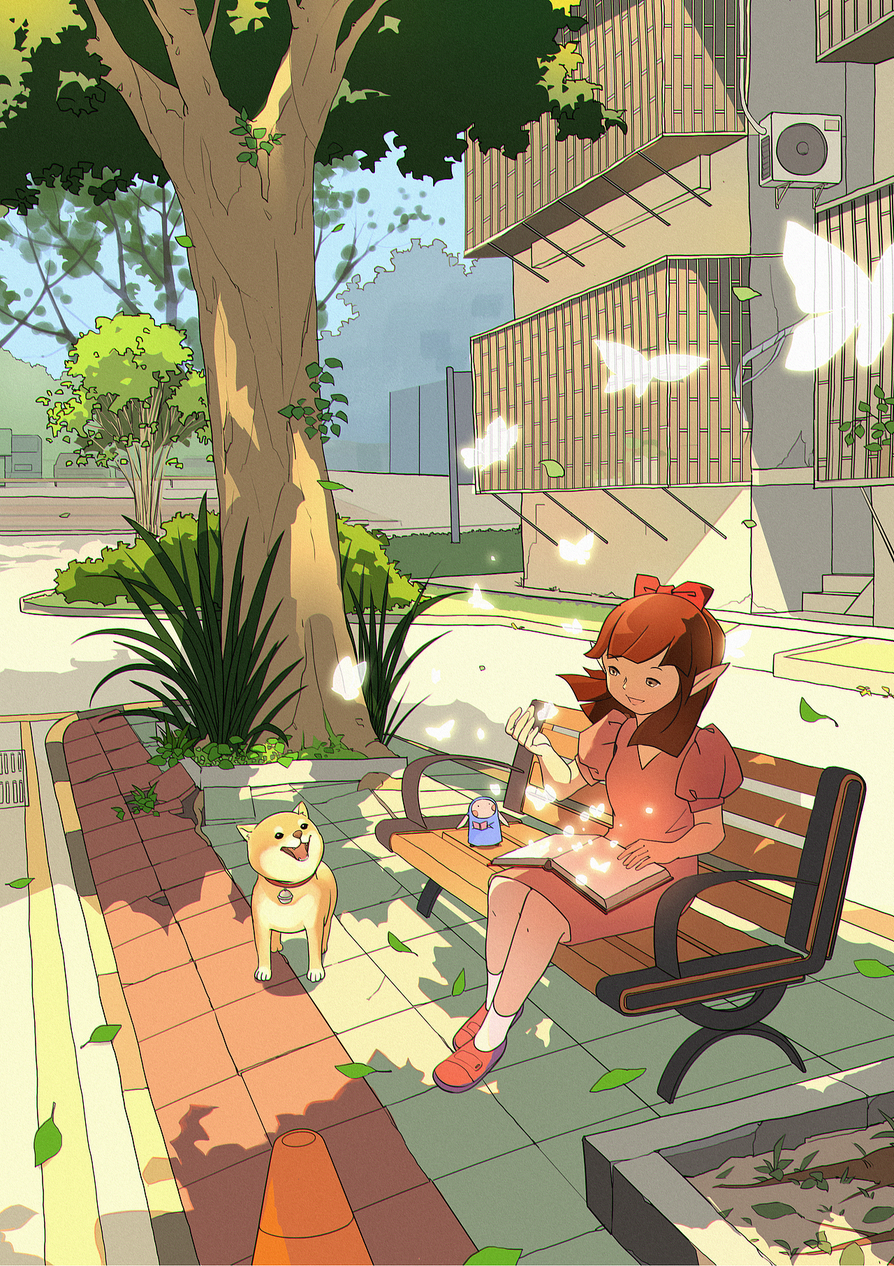 我家楼下 | 插画合集 2（图ZMzQ0NjIwNjIw） - 创作习作 - 站酷设计师嘉嘉王原创素材 - 站酷ZCOOL