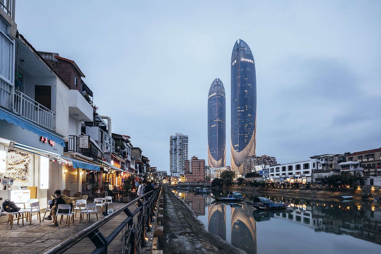 厦门世茂海峡大厦（图ZMzI3MzgwNzQ4） - 环境/建筑摄影 - 站酷设计师摄影师杜凯原创素材 - 站酷ZCOOL